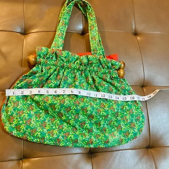 Vintage Quilted Handmade Handbag Interchangeable purse - Picture 2 of 6